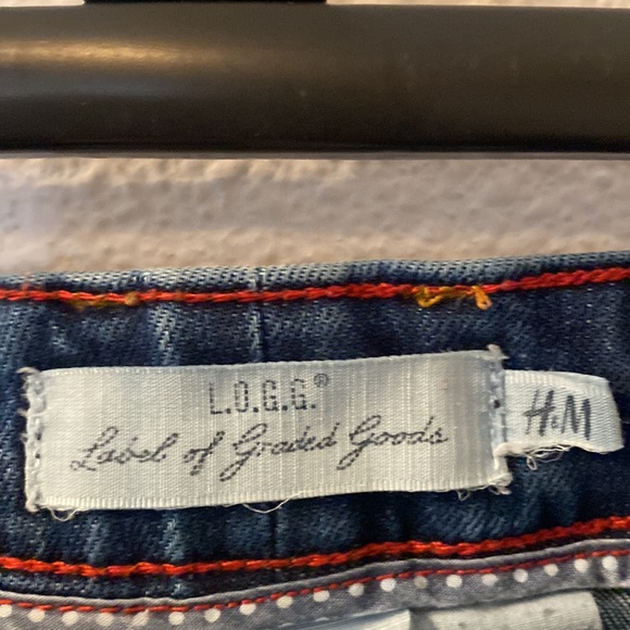 H&M L.O.G.G jean skirt size 4 - Picture 2 of 4
